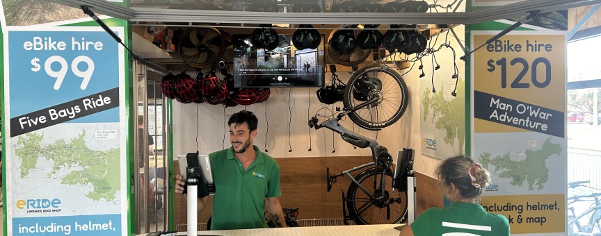 eRide front counter